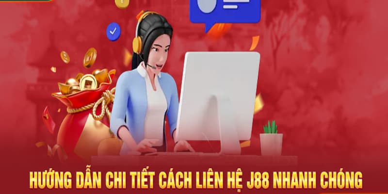 Người chơi có thể liên lạc J88 thông qua các ứng dụng